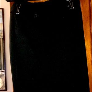 Black pencil skirt